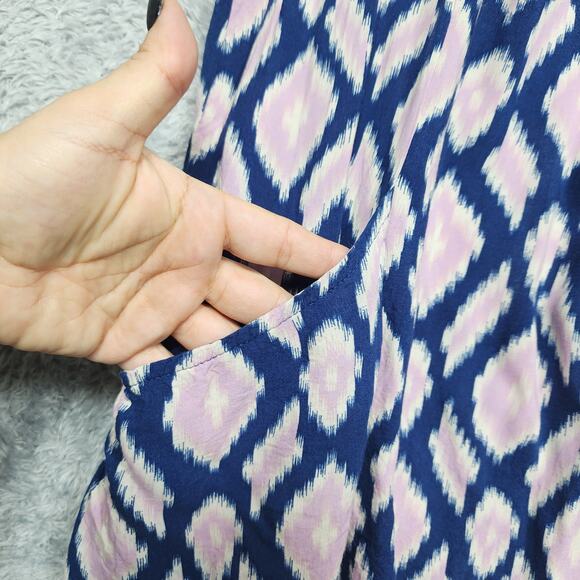 Anthropologie Women's Holding Horses Ikat Print Tunic Top Size Small - Picture 5 of 5